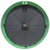 Infinity Instruments Retro Round Green Wall Clock, 15 in. 10940GR-15